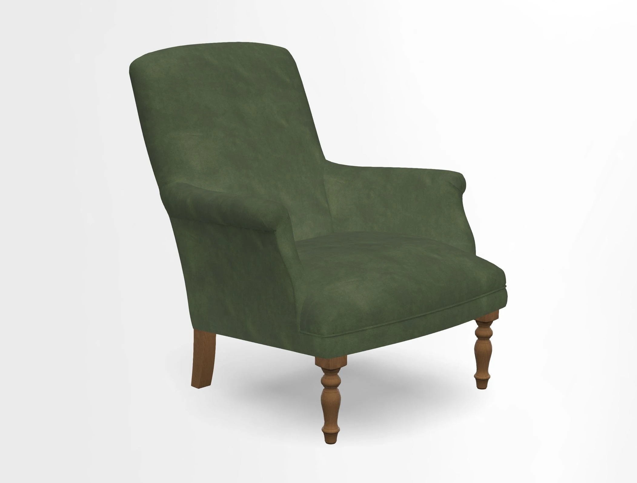 Snape chair in Frond Stripe Small Berry