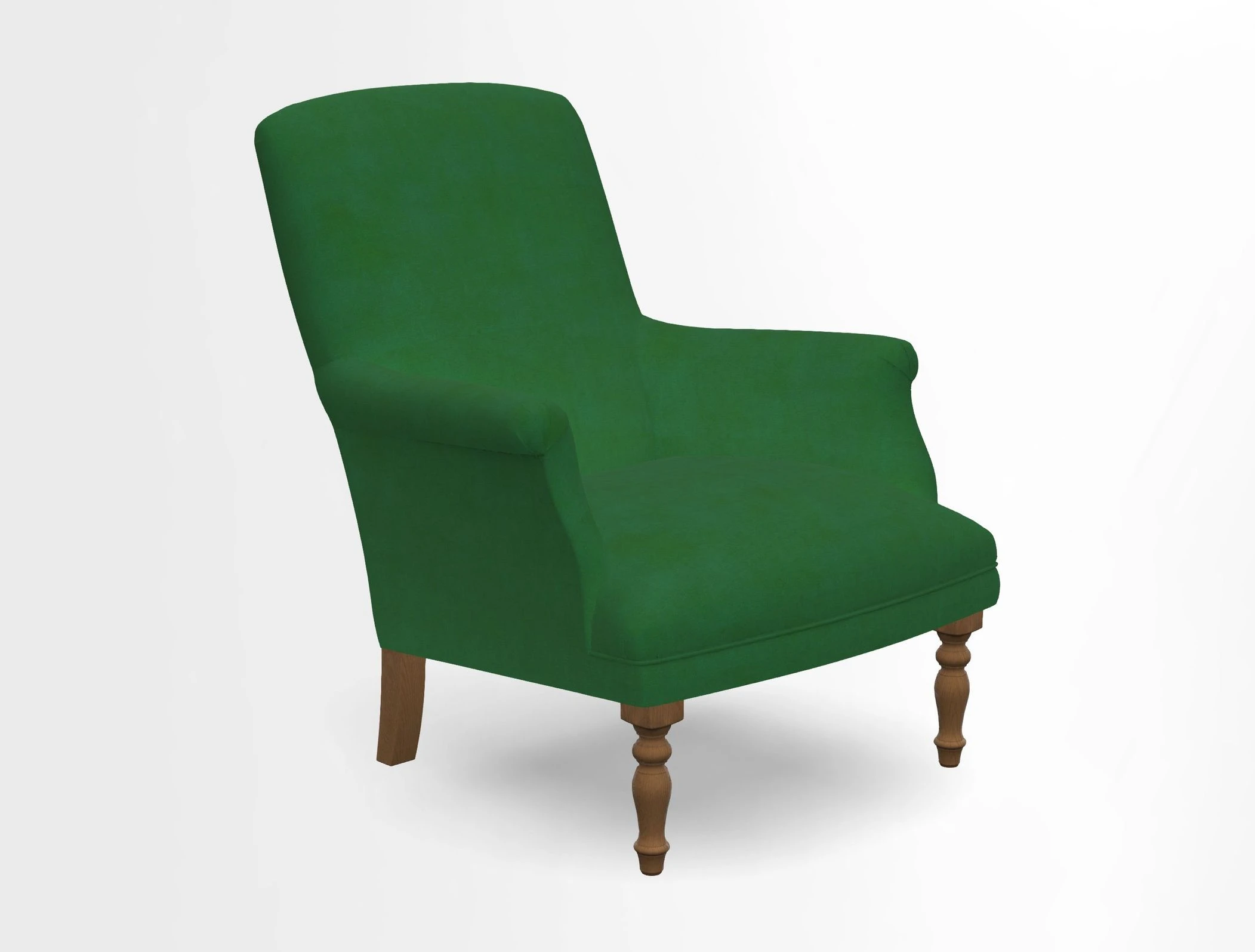 Snape chair in Frond Stripe Small Berry