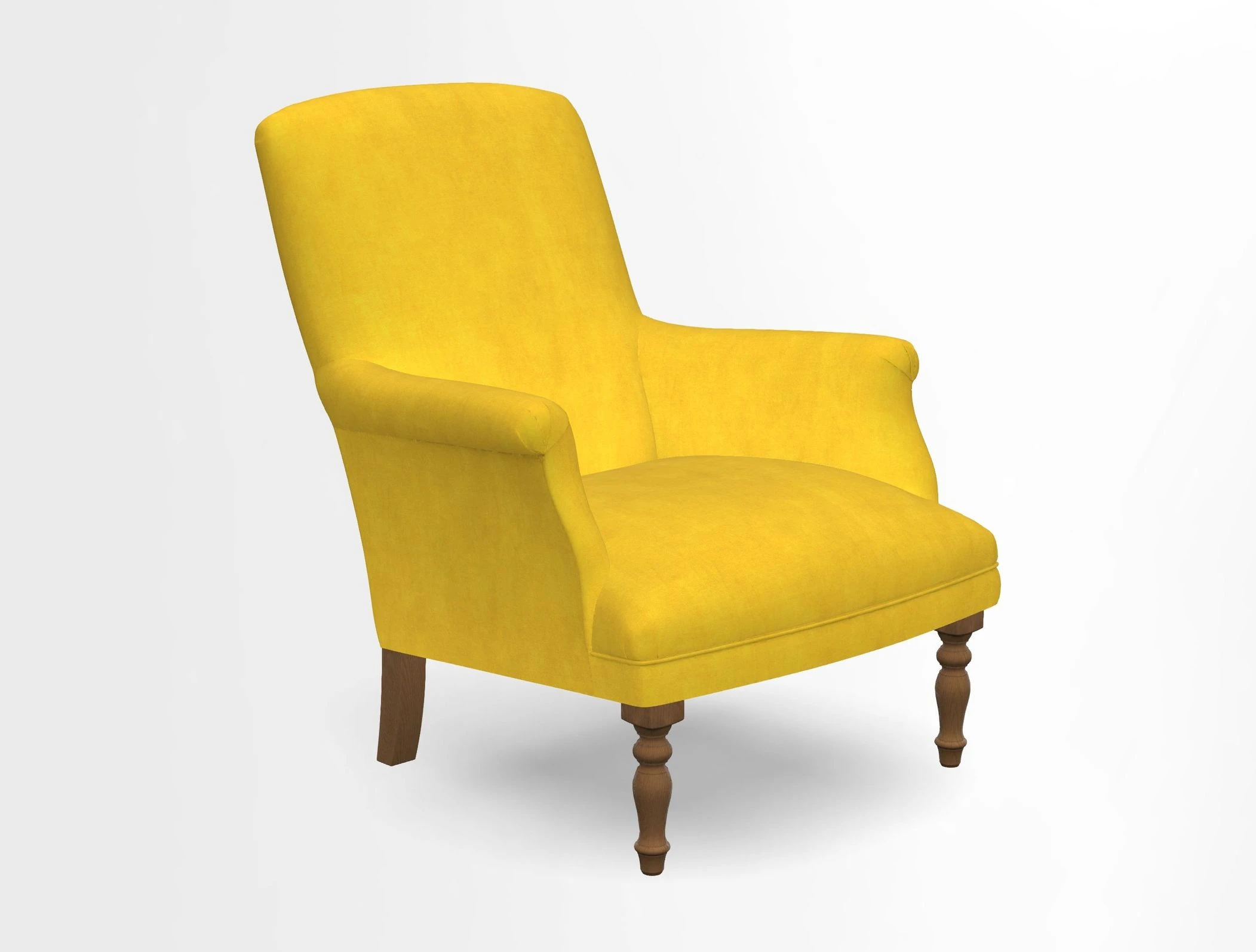 Snape chair in Frond Stripe Small Berry