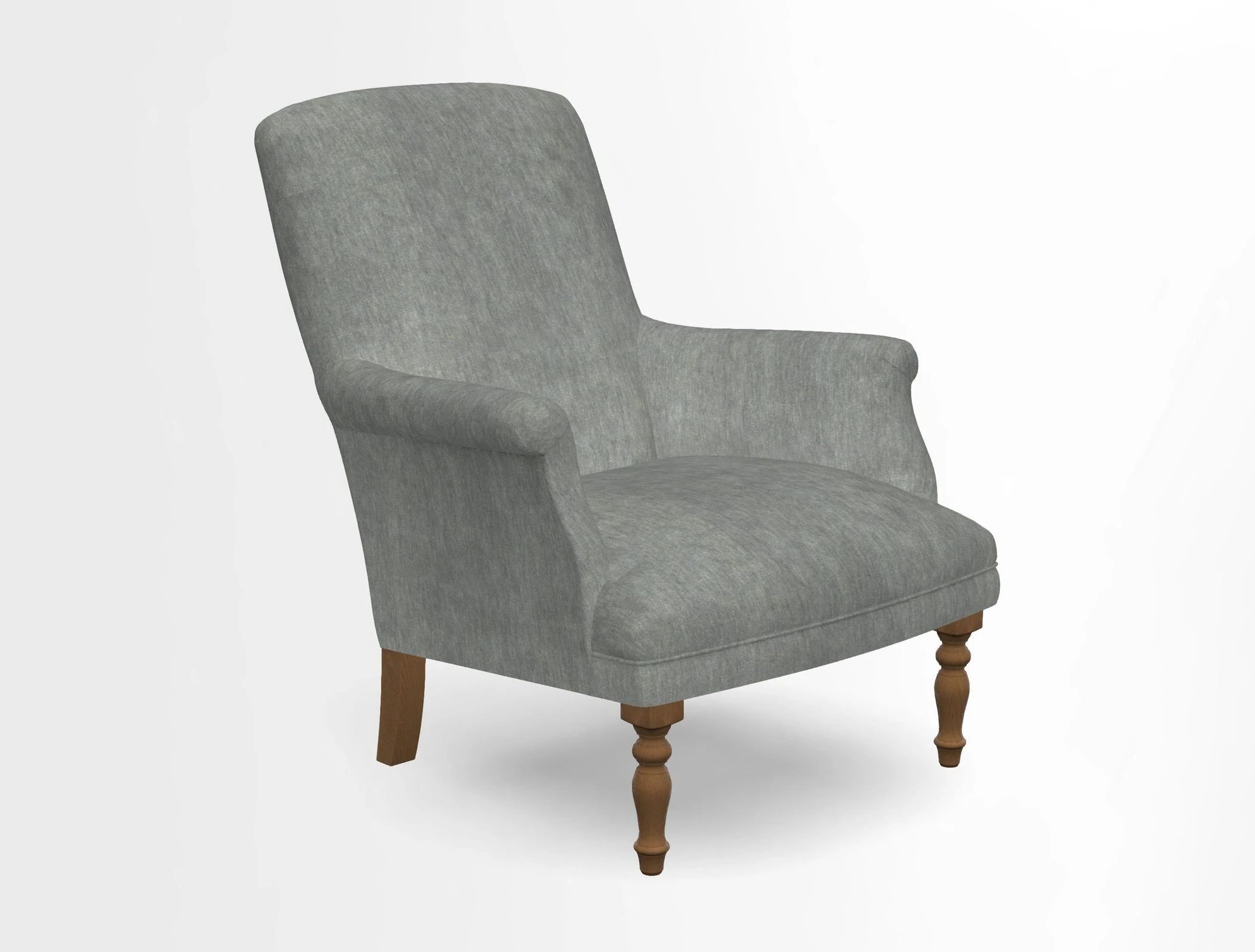 Snape chair in Frond Stripe Small Berry