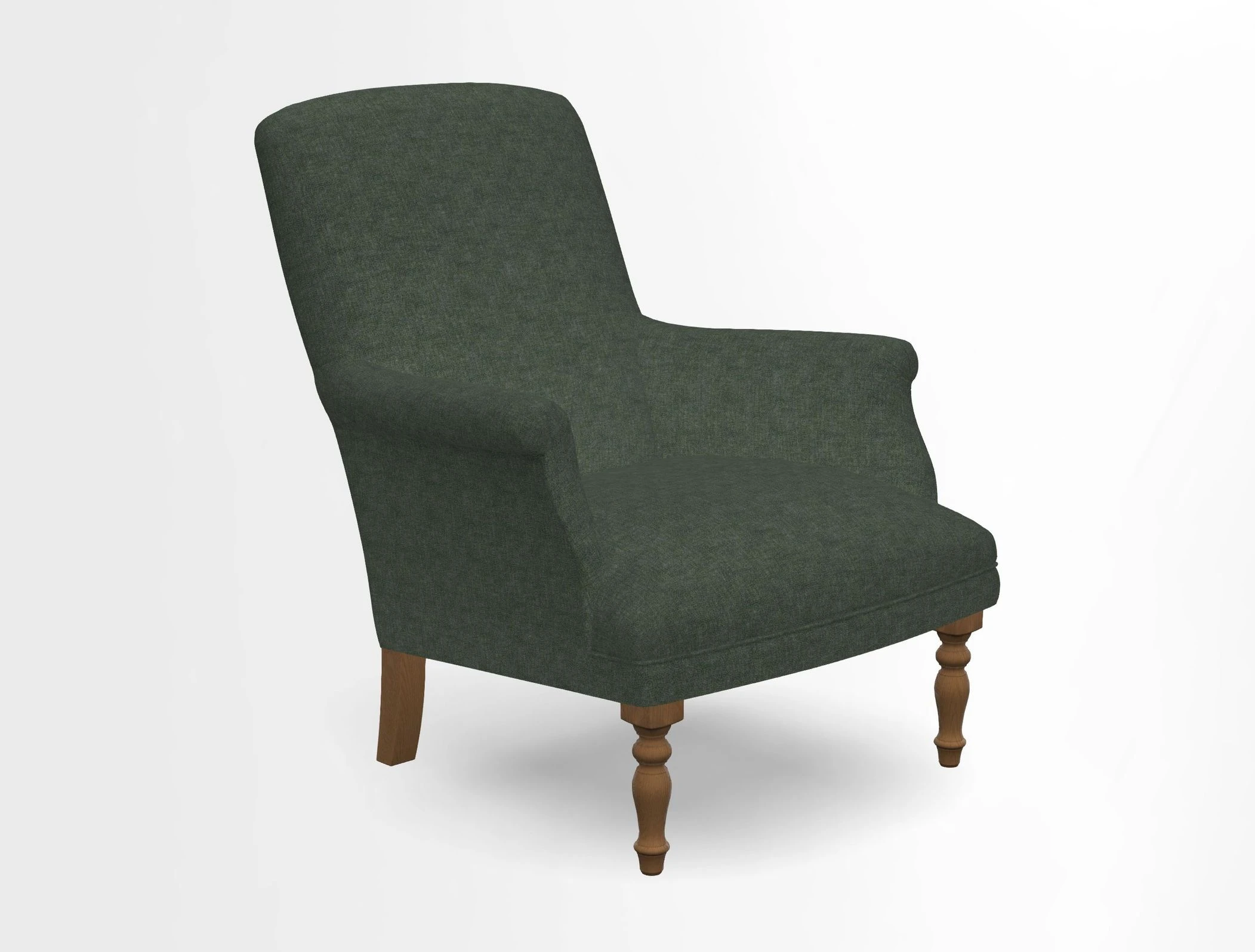 Snape chair in Frond Stripe Small Berry