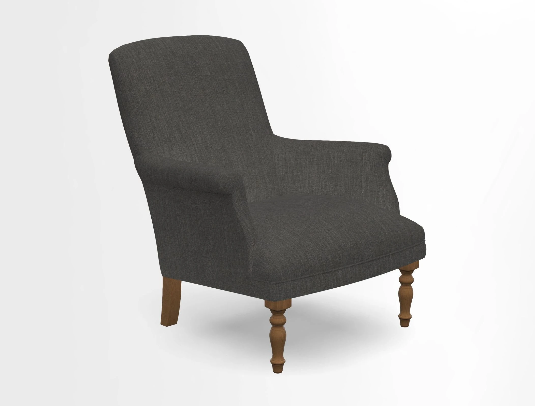 Snape chair in Frond Stripe Small Berry