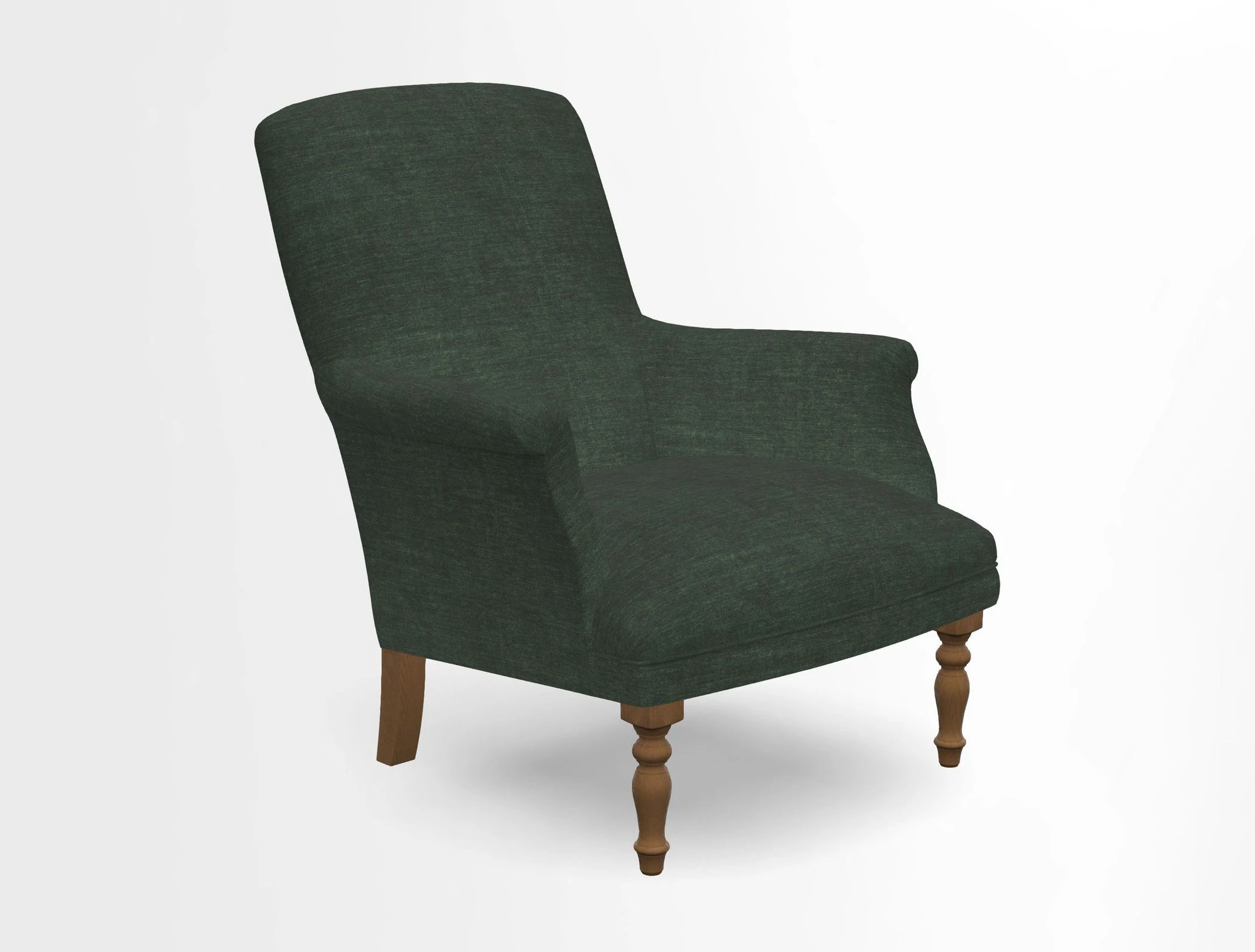 Snape chair in Frond Stripe Small Berry