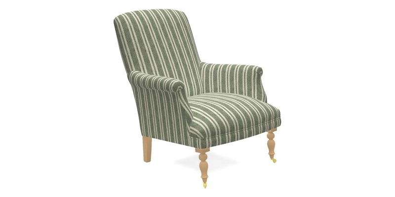 Snape Chair in V&A Threads of India Opulent Velvets Andhra Weave Flame