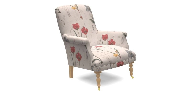 Snape Chair in Sussex Tile Ink