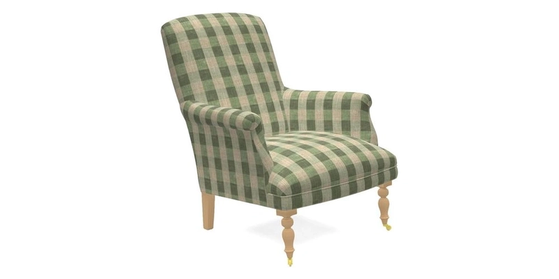 Snape Chair in V&A Threads of India Opulent Velvets Andhra Weave Flame