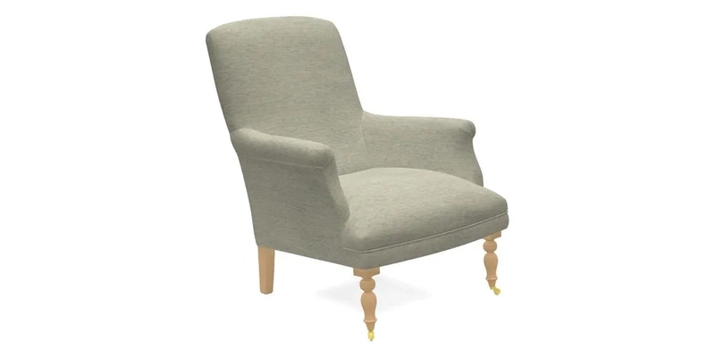 Snape Chair in V&A Threads of India Opulent Velvets Andhra Weave Flame