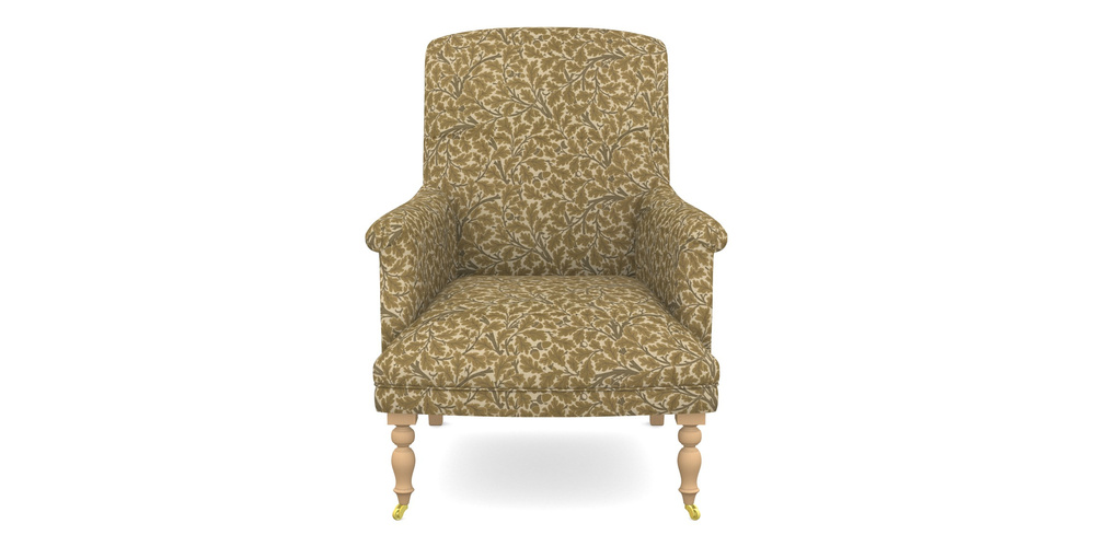 Product photograph of Snape Bespoke Chairs In V A Drawn From Nature Collection - Oak Tree - Gold from Sofas and Stuff Limited
