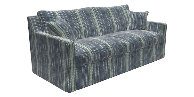 Stopham Sofa Bed in Romo Linara Shingle, seat in Designer's Guild Florian Corn Stopham Sofa Bed in Romo Linara Shingle, seat in Designer's Guild Florian Corn