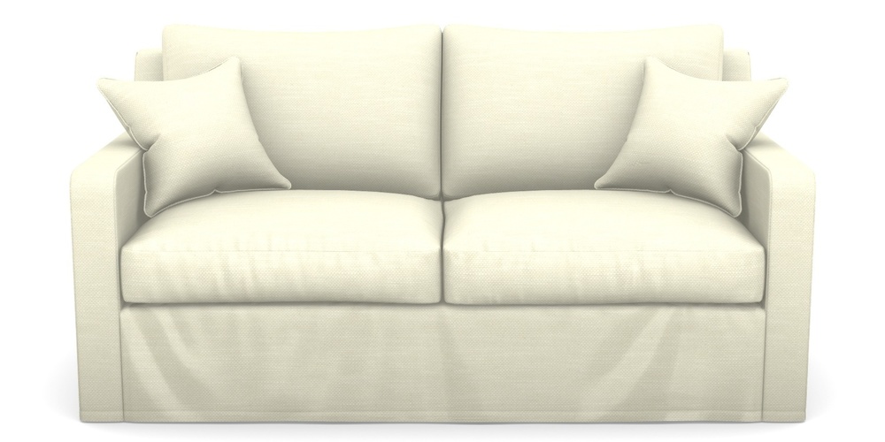 Product photograph of Stopham Sofa Bed 2 5 Seater Sofa Bed In Basket Weave - Cream from Sofas and Stuff Limited