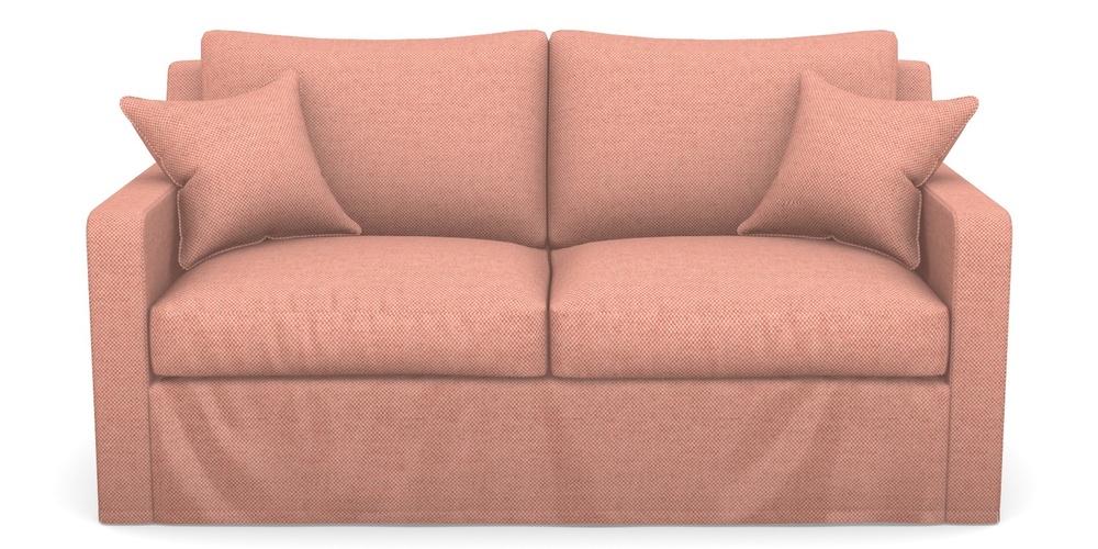 Product photograph of Stopham Sofa Bed 2 5 Seater Sofa Bed In Basket Weave - Peony from Sofas and Stuff Limited