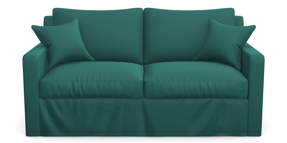 Product photograph of Stopham Sofa Bed 2 5 Seater Sofa Bed In Clever Glossy Velvet - Kingfisher from Sofas and Stuff Limited