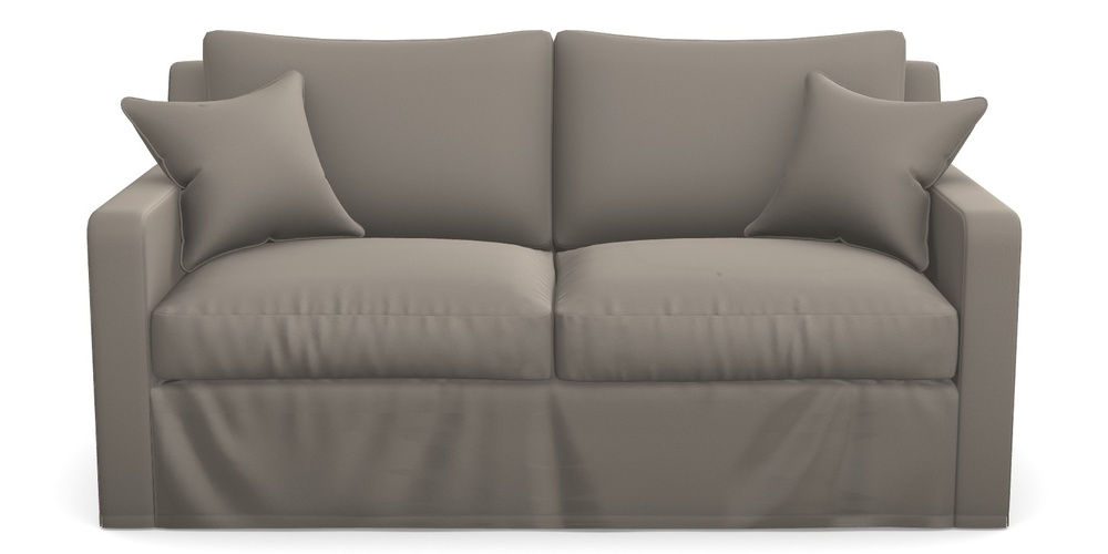 Product photograph of Stopham Sofa Bed 2 5 Seater Sofa Bed In Clever Glossy Velvet - Mole from Sofas and Stuff Limited