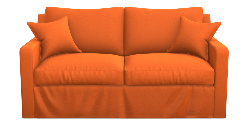 Product photograph of Stopham Sofa Bed 2 5 Seater Sofa Bed In Clever Glossy Velvet - Seville from Sofas and Stuff Limited