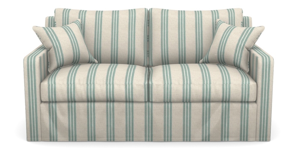 Product photograph of Stopham Sofa Bed 2 5 Seater Sofa Bed In Cloth 18 Stripes - Bengal - Basil from Sofas and Stuff Limited