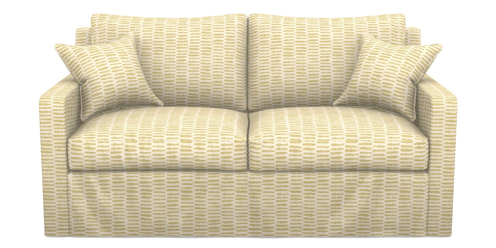 Product photograph of Stopham Sofa Bed 2 5 Seater Sofa Bed In Cloth 18 - Daub - Summer Corn from Sofas and Stuff Limited