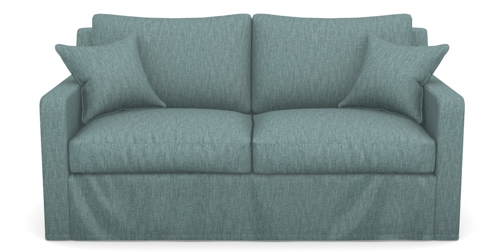 Product photograph of Stopham Sofa Bed 2 5 Seater Sofa Bed In Clever Cotton Mix - Teal from Sofas and Stuff Limited