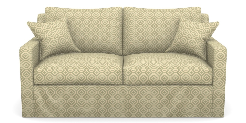 Product photograph of Stopham Sofa Bed 2 5 Seater Sofa Bed In Cloth 18 - Tile - Fennel from Sofas and Stuff Limited