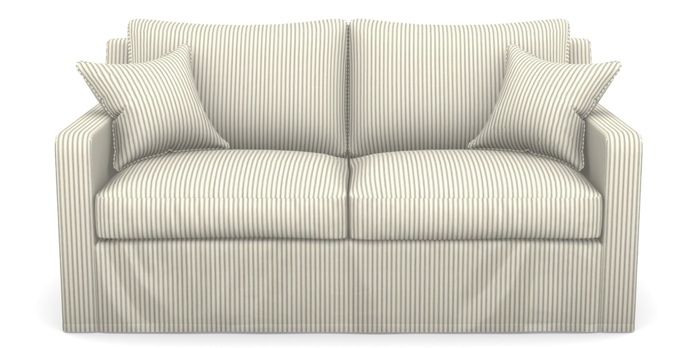 Product photograph of Stopham Sofa Bed 2 5 Seater Sofa Bed In Cotton Stripe - Airforce from Sofas and Stuff Limited