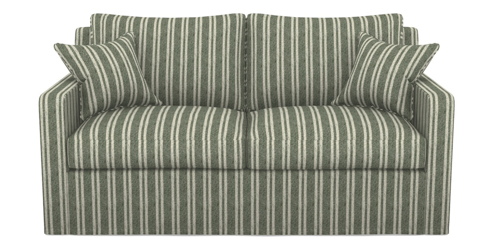 Product photograph of Stopham Sofa Bed 2 5 Seater Sofa Bed In Cloth 22 - Barcode - Courgette from Sofas and Stuff Limited