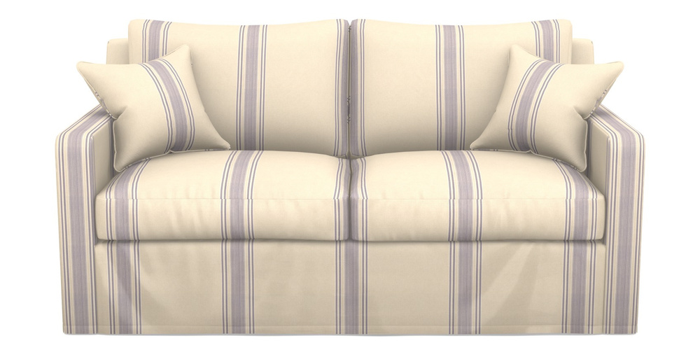 Product photograph of Stopham Sofa Bed 2 5 Seater Sofa Bed In Cloth 22 - Racing Stripes Cheltenham - Blueberry from Sofas and Stuff Limited