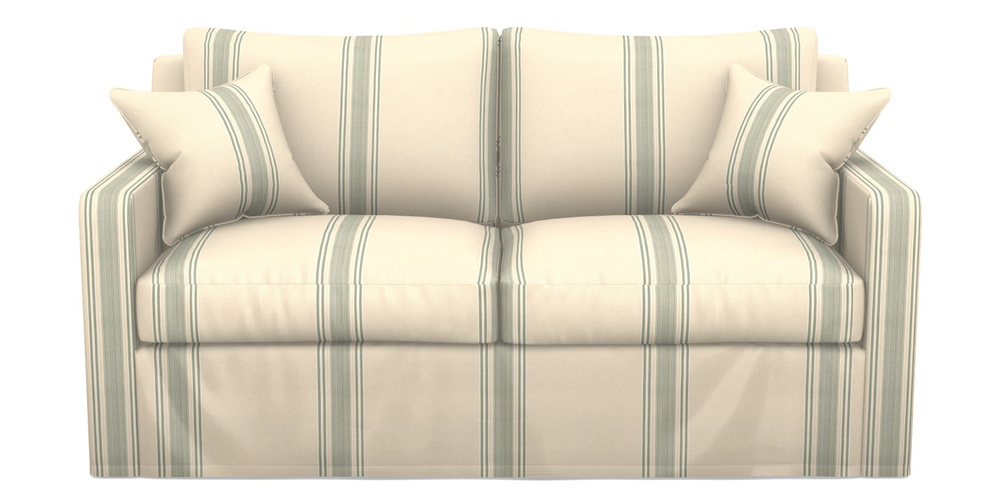 Product photograph of Stopham Sofa Bed 2 5 Seater Sofa Bed In Cloth 22 - Racing Stripes Cheltenham - Mint from Sofas and Stuff Limited