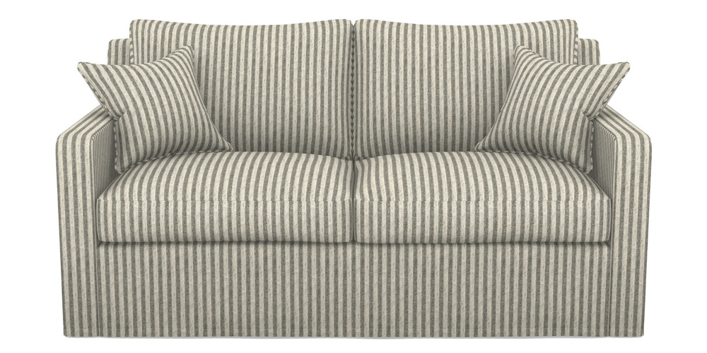 Product photograph of Stopham Sofa Bed 2 5 Seater Sofa Bed In Cloth 22 - Pinstripe - Seal from Sofas and Stuff Limited