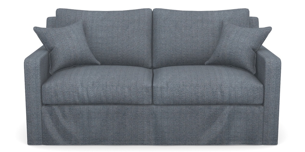 Product photograph of Stopham Sofa Bed 2 5 Seater Sofa Bed In Dundee Herringbone - Denim from Sofas and Stuff Limited