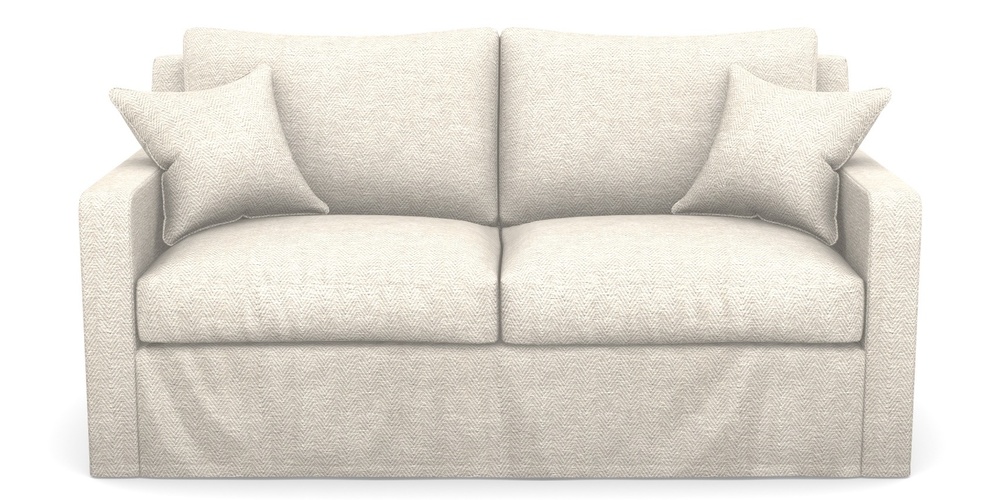 Product photograph of Stopham Sofa Bed 2 5 Seater Sofa Bed In Dundee Herringbone - Linen from Sofas and Stuff Limited