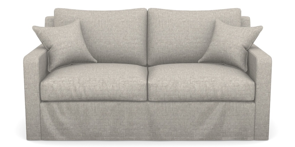 Product photograph of Stopham Sofa Bed 2 5 Seater Sofa Bed In Easy Clean Plain - Dove from Sofas and Stuff Limited