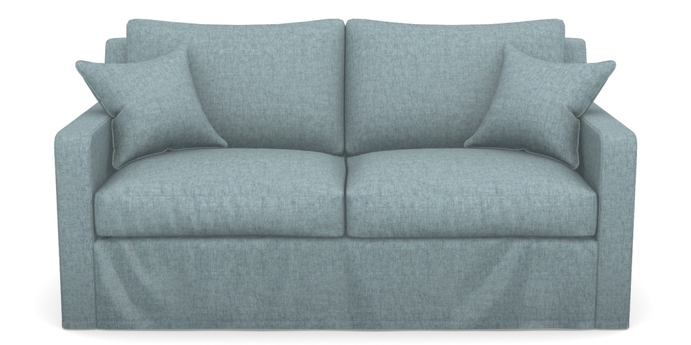Product photograph of Stopham Sofa Bed 2 5 Seater Sofa Bed In Easy Clean Plain - Polar from Sofas and Stuff Limited