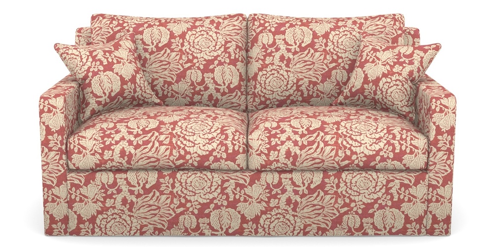 Product photograph of Stopham Sofa Bed 2 5 Seater Sofa Bed In V A Brompton Collection - Flowering Kale - Chilli from Sofas and Stuff Limited