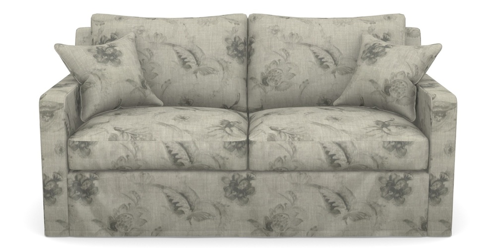 Product photograph of Stopham Sofa Bed 2 5 Seater Sofa Bed In Floral Linen - Lela Mystery Oat Sepia from Sofas and Stuff Limited