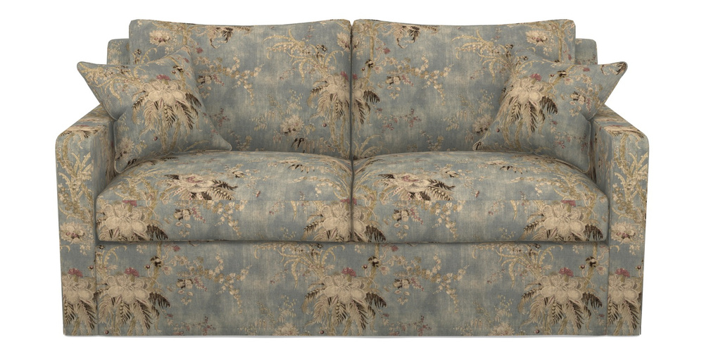 Product photograph of Stopham Sofa Bed 2 5 Seater Sofa Bed In Floral Linen - Zefferino Danish Girl from Sofas and Stuff Limited