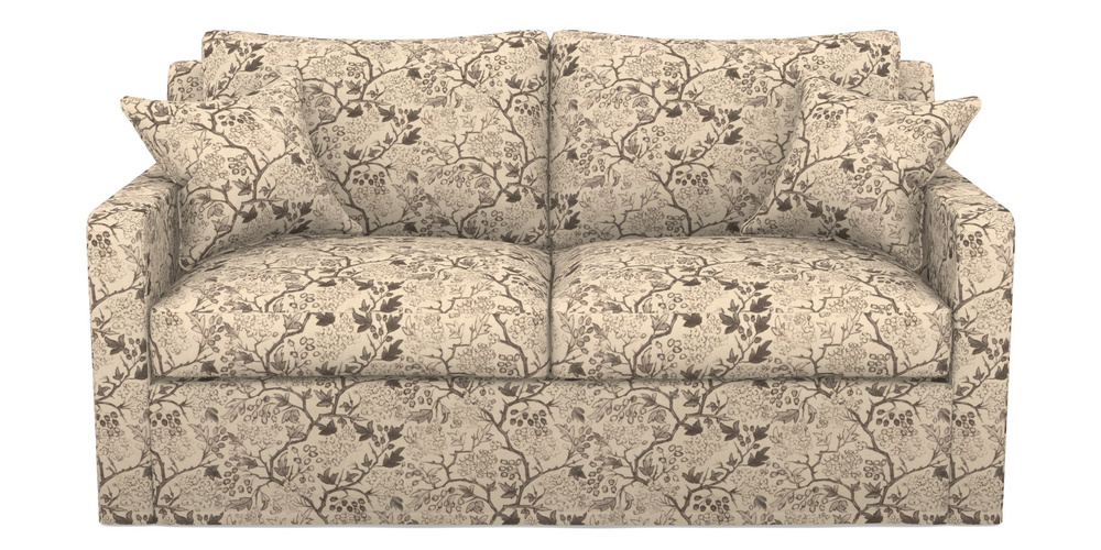 Product photograph of Stopham Sofa Bed 2 5 Seater Sofa Bed In Rhs Collection - Gertrude Jekyll Linen Cotton Blend - Brown from Sofas and Stuff Limited