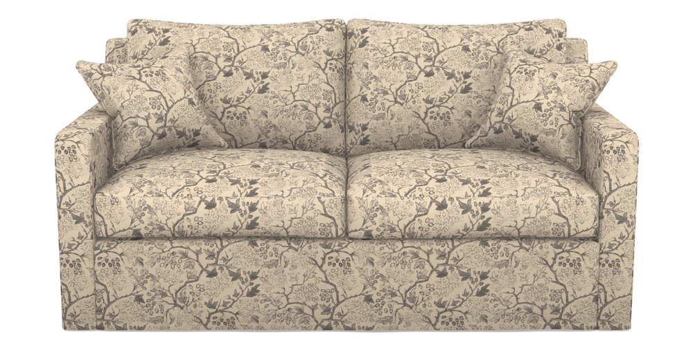 Product photograph of Stopham Sofa Bed 2 5 Seater Sofa Bed In Rhs Collection - Gertrude Jekyll Linen Cotton Blend - Grey from Sofas and Stuff Limited