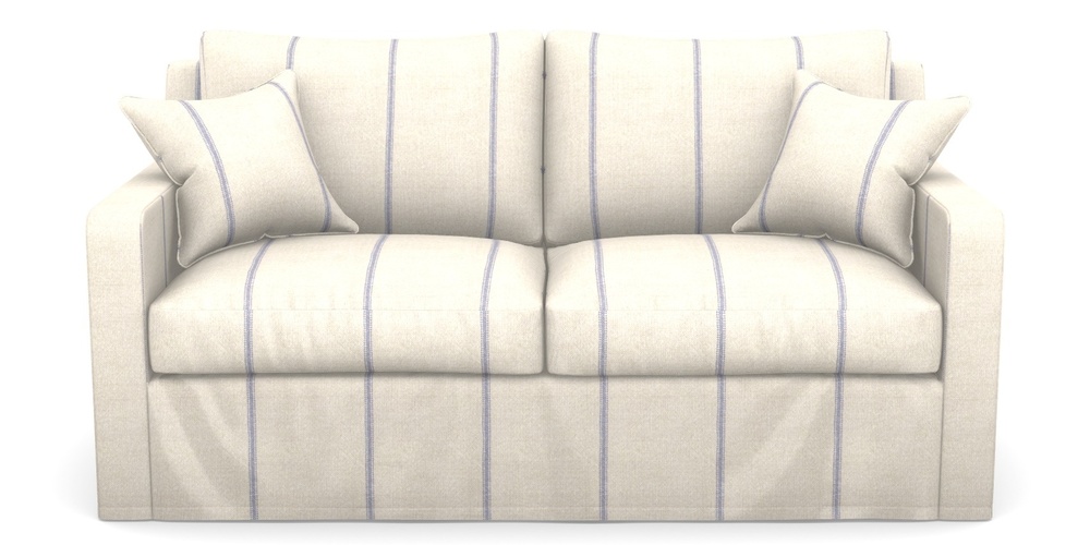 Product photograph of Stopham Sofa Bed 2 5 Seater Sofa Bed In Grain Sack Stripe - Blue from Sofas and Stuff Limited