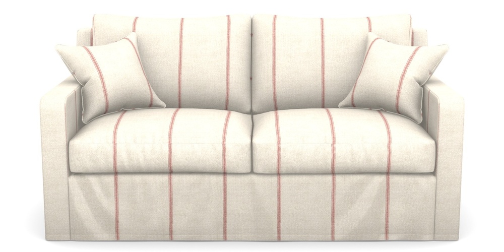 Product photograph of Stopham Sofa Bed 2 5 Seater Sofa Bed In Grain Sack Stripe - Red from Sofas and Stuff Limited