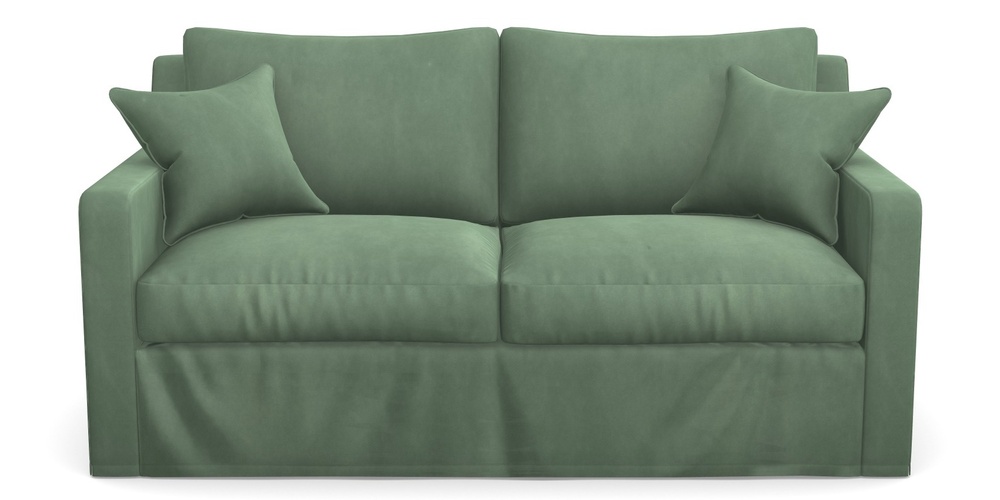 Product photograph of Stopham Sofa Bed 2 5 Seater Sofa Bed In House Clever Velvet - Celadon from Sofas and Stuff Limited