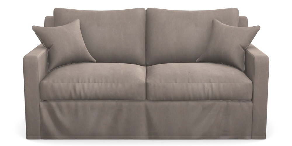 Product photograph of Stopham Sofa Bed 2 5 Seater Sofa Bed In House Clever Velvet - Cocoa from Sofas and Stuff Limited