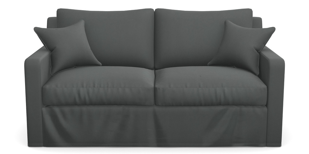 Product photograph of Stopham Sofa Bed 2 5 Seater Sofa Bed In House Clever Velvet - Slate from Sofas and Stuff Limited