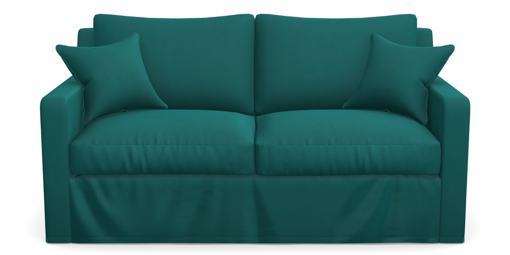 Product photograph of Stopham Sofa Bed 2 5 Seater Sofa Bed In House Clever Velvet - Teal from Sofas and Stuff Limited