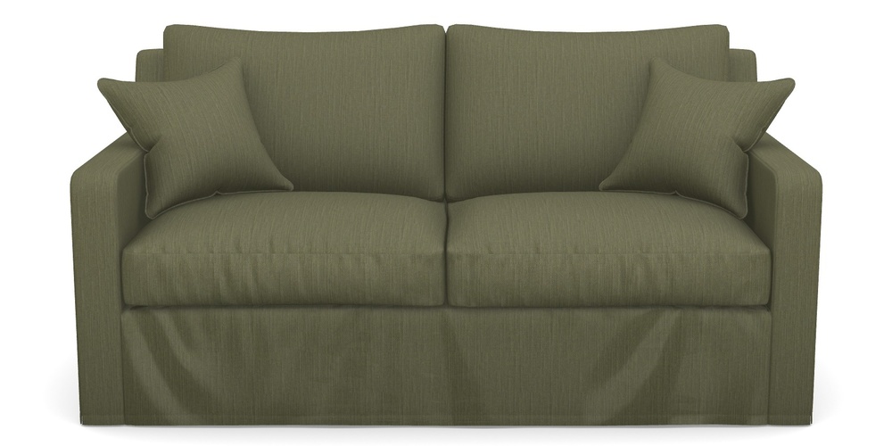 Product photograph of Stopham Sofa Bed 2 5 Seater Sofa Bed In Herringbone - Army from Sofas and Stuff Limited