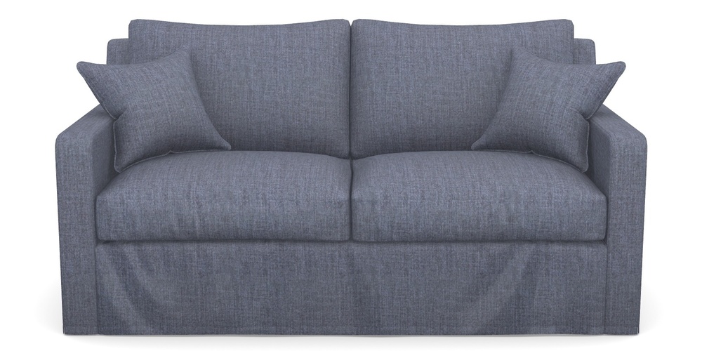 Product photograph of Stopham Sofa Bed 2 5 Seater Sofa Bed In House Plain - Denim from Sofas and Stuff Limited