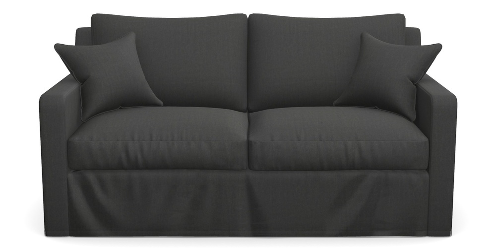 Product photograph of Stopham Sofa Bed 2 5 Seater Sofa Bed In House Velvet - Charcoal from Sofas and Stuff Limited