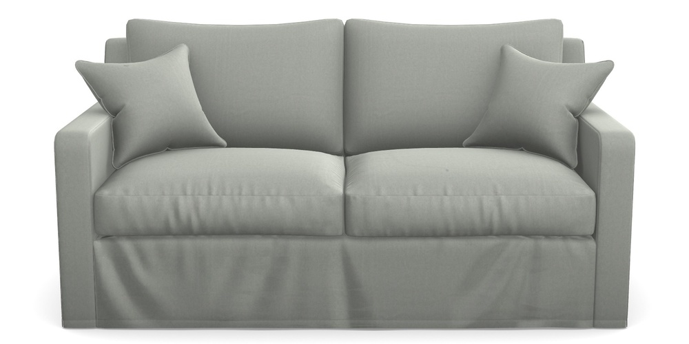 Product photograph of Stopham Sofa Bed 2 5 Seater Sofa Bed In House Velvet - Elephant from Sofas and Stuff Limited