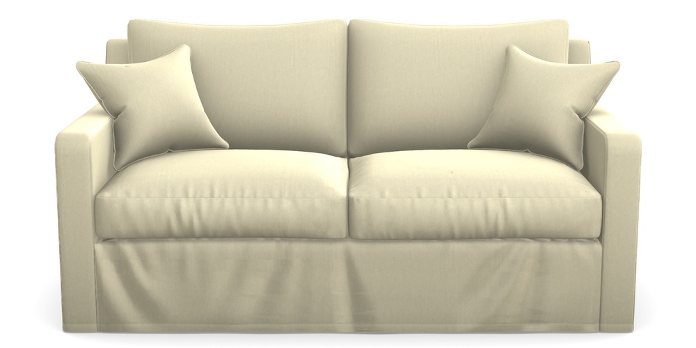 Product photograph of Stopham Sofa Bed 2 5 Seater Sofa Bed In House Velvet - Latte from Sofas and Stuff Limited