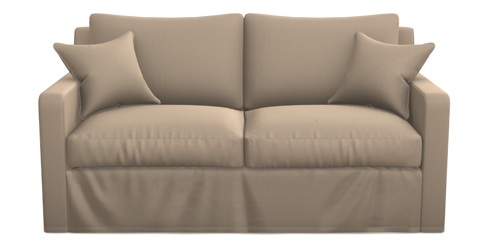 Product photograph of Stopham Sofa Bed 2 5 Seater Sofa Bed In House Velvet - Linen from Sofas and Stuff Limited
