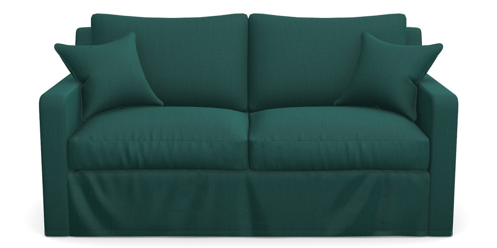 Product photograph of Stopham Sofa Bed 2 5 Seater Sofa Bed In House Velvet - Peacock from Sofas and Stuff Limited
