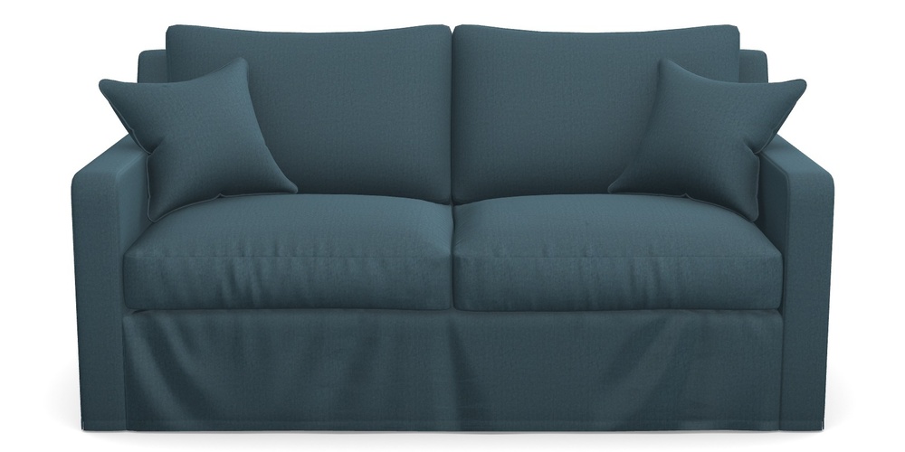 Product photograph of Stopham Sofa Bed 2 5 Seater Sofa Bed In House Velvet - Petrol from Sofas and Stuff Limited